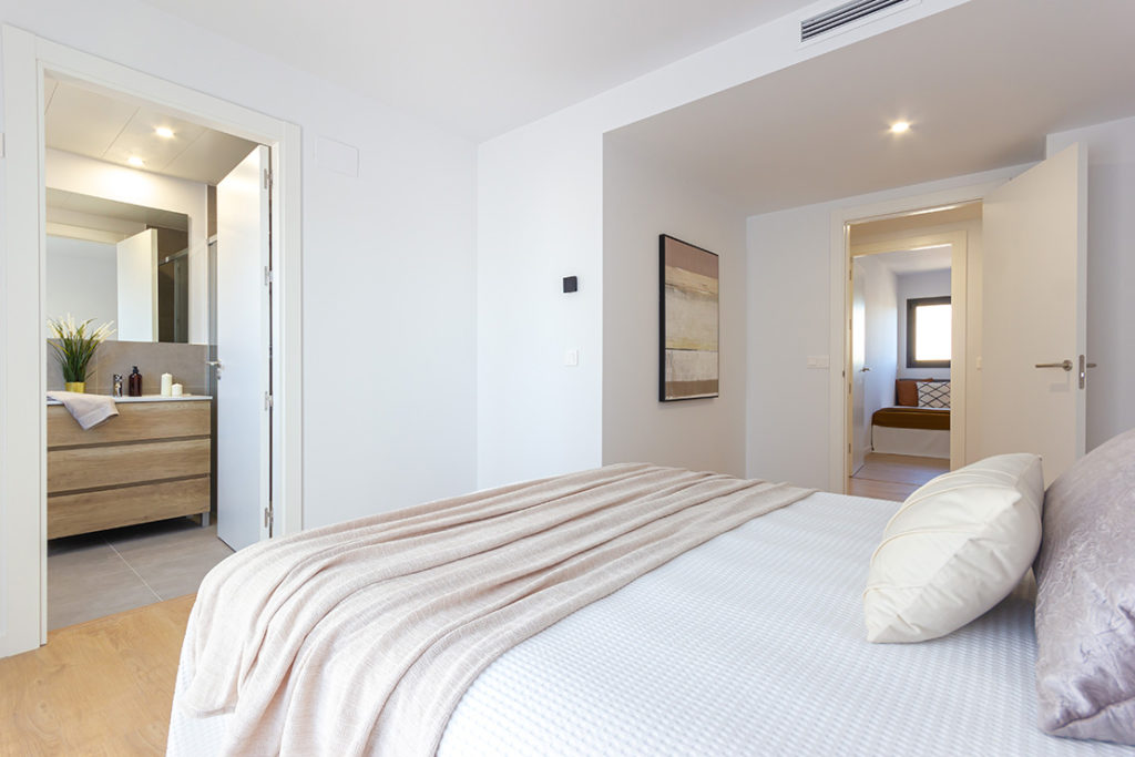 Vista dormitori Edifici Antoninus Pius, Ambar