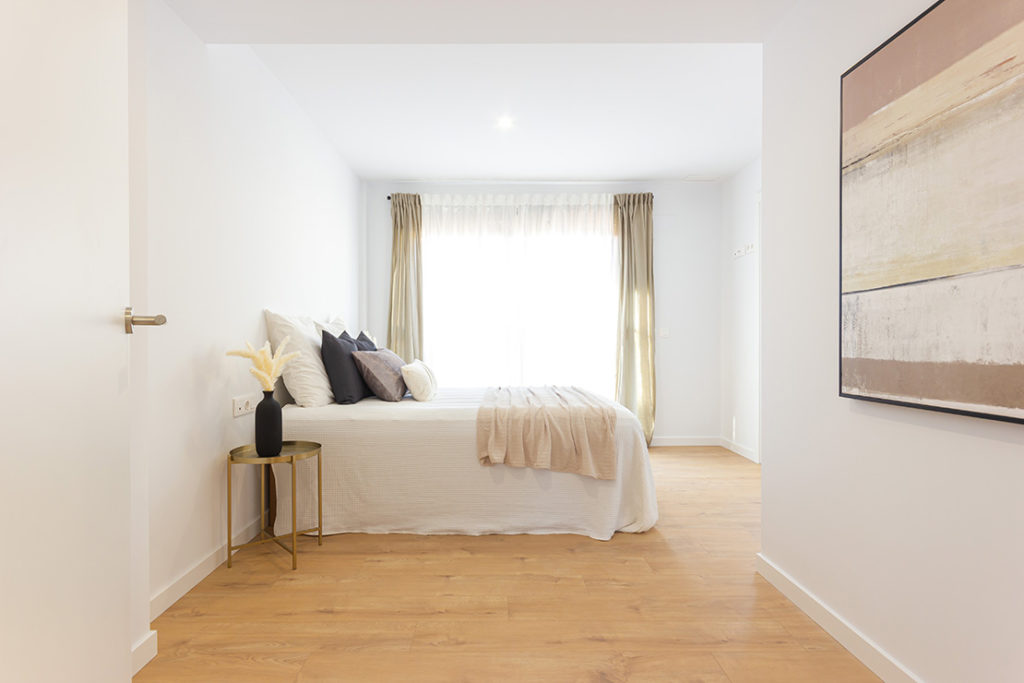 Vista dormitori Edifici Antoninus Pius, Ambar