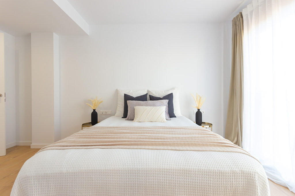 Vista dormitori Edifici Antoninus Pius, Ambar