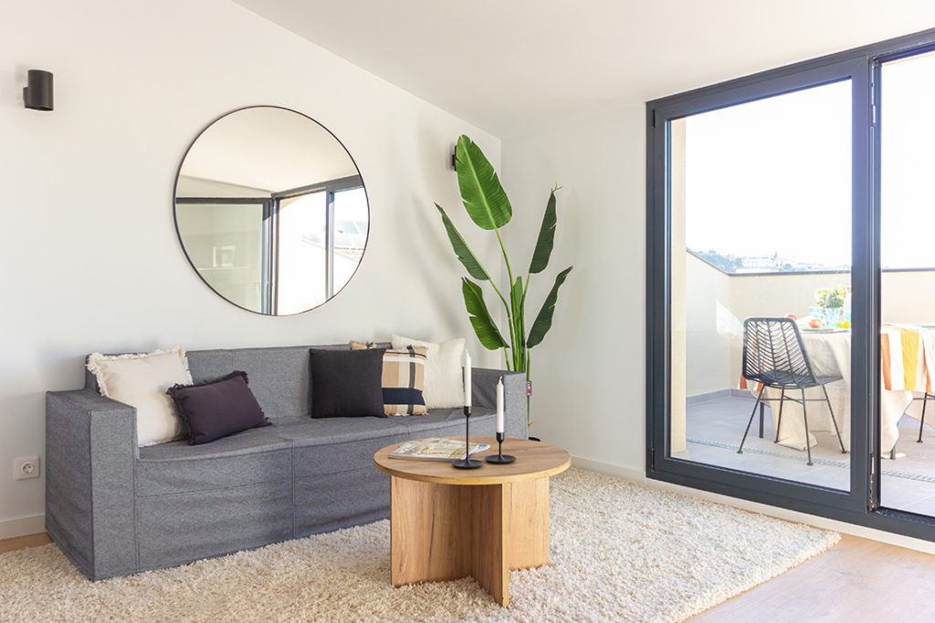 Vista menjador Edifici Antoninus Pius, Ambar